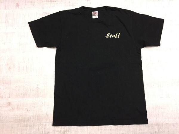 Luxury Style Kanagawa Style カスタムバイク カスタムカー スタッフ モータースポーツ 半袖Tシャツ カットソー メンズ M 黒_画像1