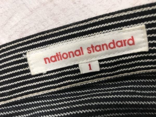 ナショナルスタンダード national standard アメカジ Y2K ローライズ ヒッコリー ベイカー ブッシュ パンツ ボトムス レディース 日本製 1_画像2