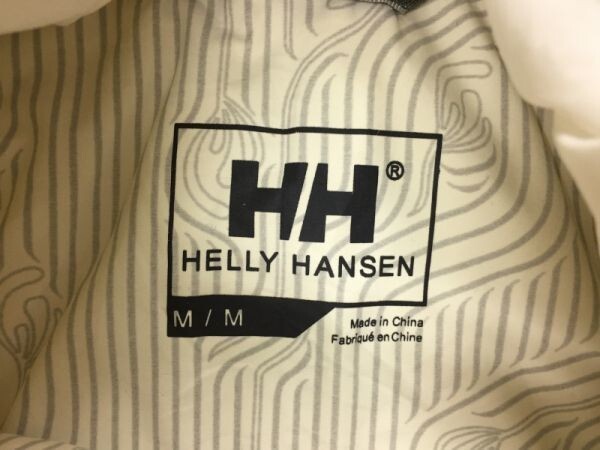 ヘリーハンセン HELLY HANSEN アウトドア スポーツ アート総柄 スキージャケット レディース ナイロン100% ライナー付き M 白_画像2