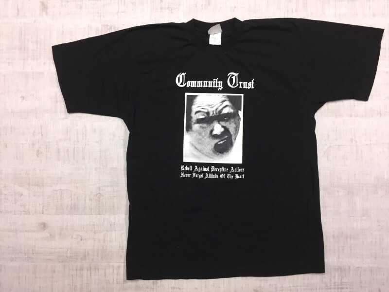 COMMUNITY TRUST フロリダウインドボディ パンク ハードコア ニュースクール 半袖Tシャツ メンズ M 黒_画像1