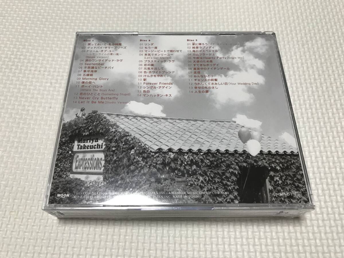 ＫＳＨ46　竹内まりや Expressions エクスプレッションズ　通常盤 3枚組 ベストアルバム CD_画像2