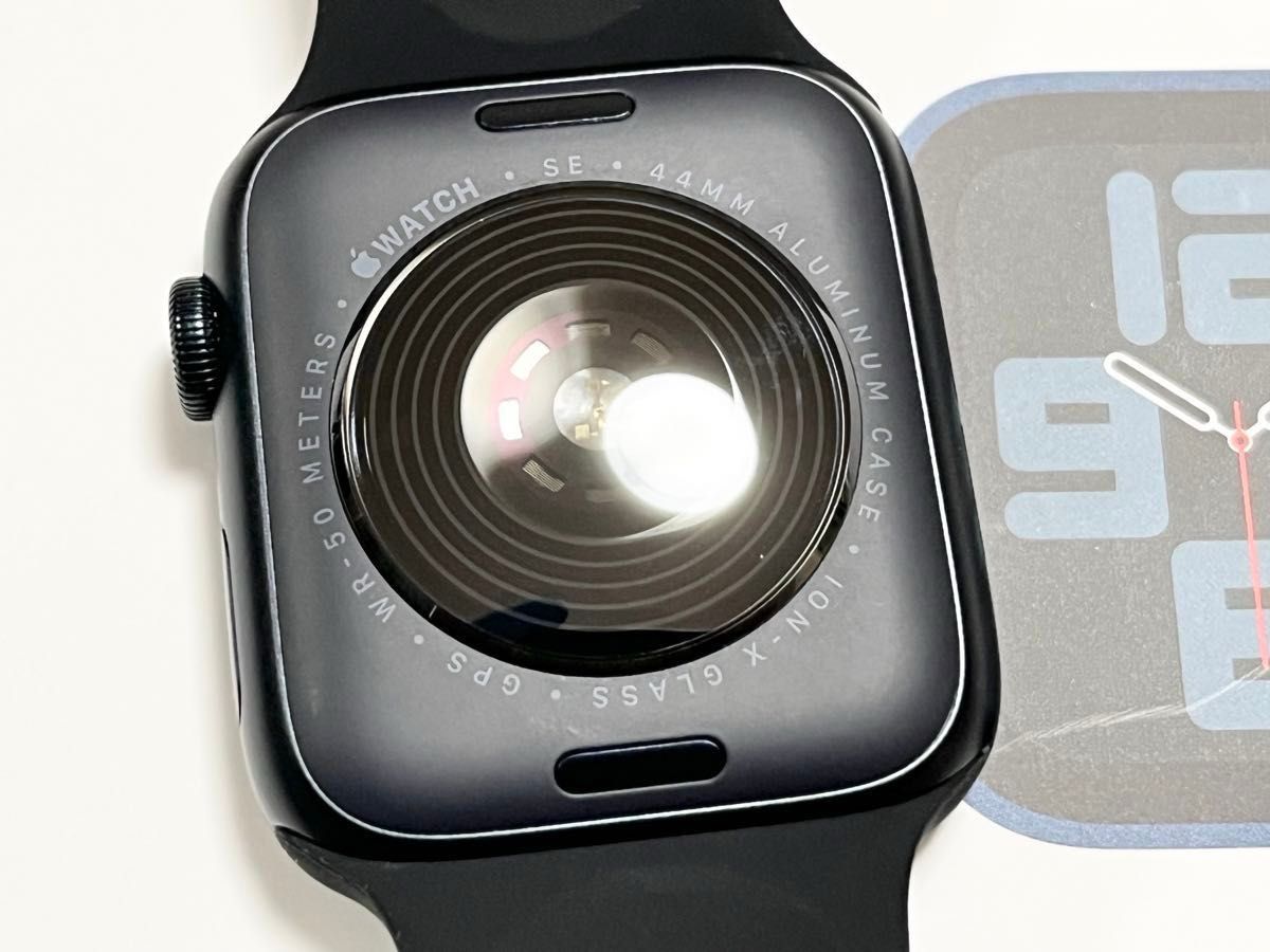 美品】Apple Watch SE(第2世代)GPSモデル 44mm ミッドナイト 美品】Apple Watch SE(第2世代)GPSモデル 44mm ミッドナイト