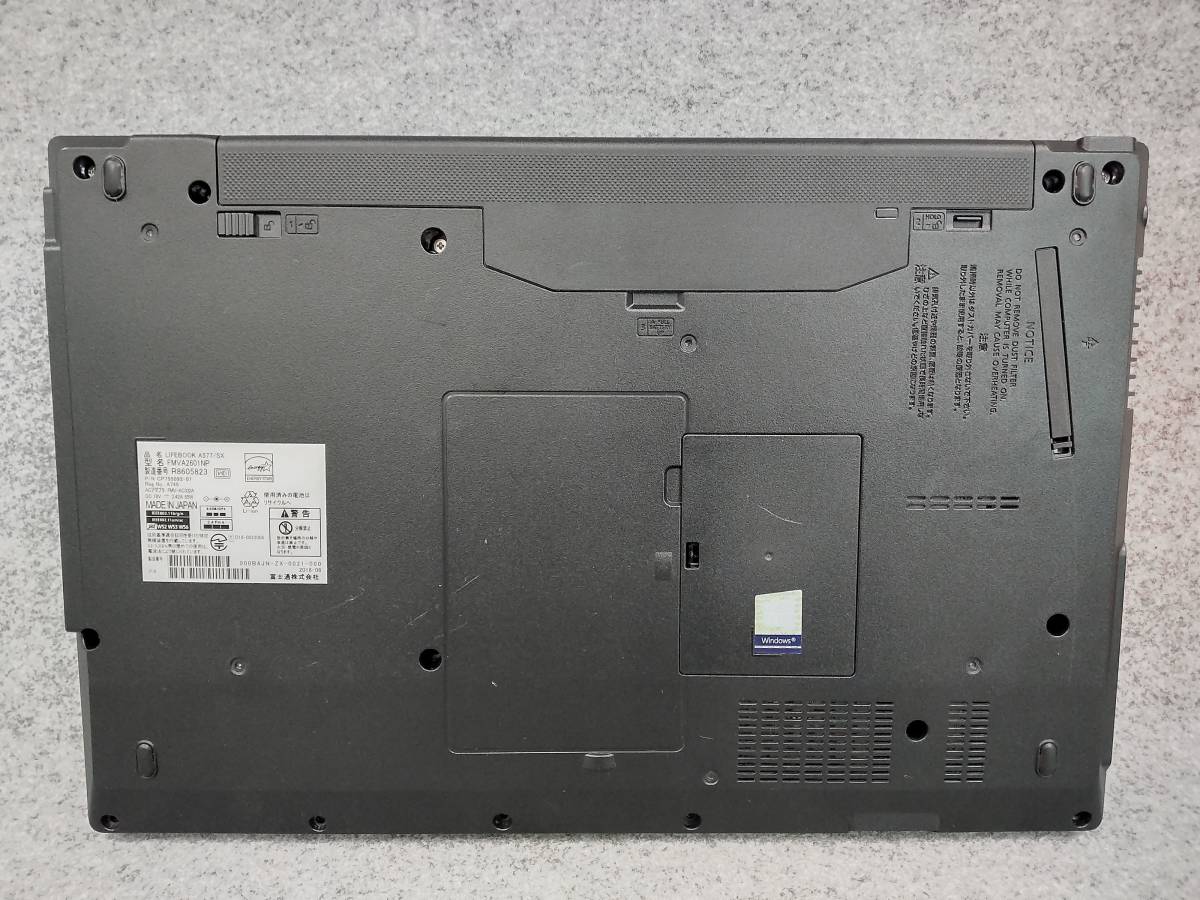  Fujitsu LIFEBOOK A577SX i3-7130U Bios verification Junk 5823