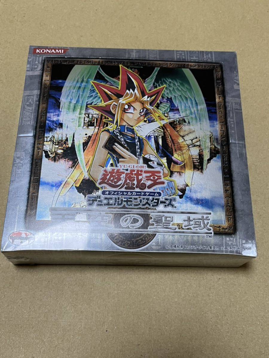 遊戯王デュエルモンスターズ 未開封BOX 天空の聖域 30パック入り 絶版 ゼラート レリーフ 初期 コナミの画像1