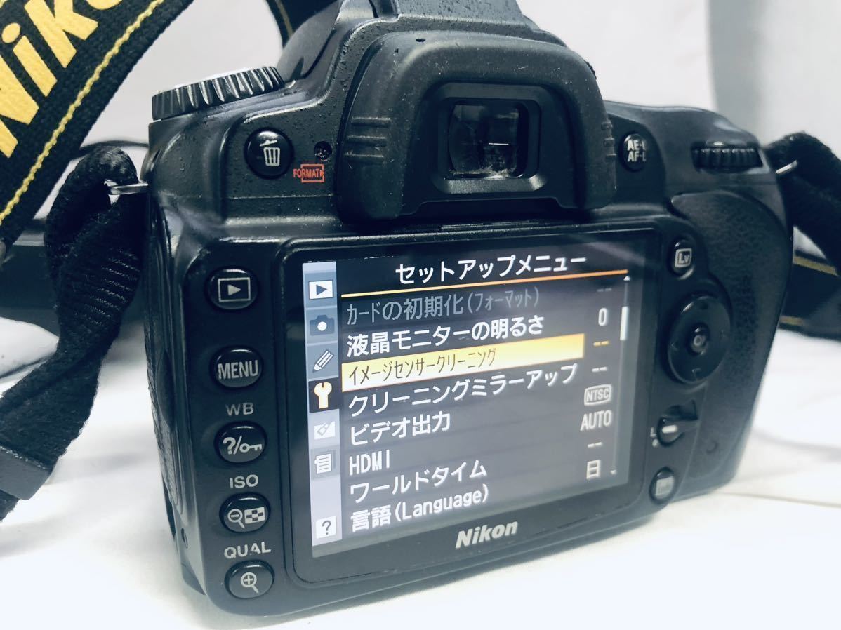 Nikon D90 ボディ デジタル一眼レフカメラ 取扱説明書・リモートコード・バッテリー付 電源確認済 ニコン カメラ NIKON 中古 KN-0V4G_画像5