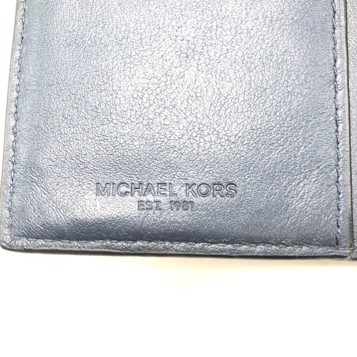 MICHAEL KORS マイケルコース 長財布 ウォレット 型押しカモフラージュ KN-L4WV_画像6