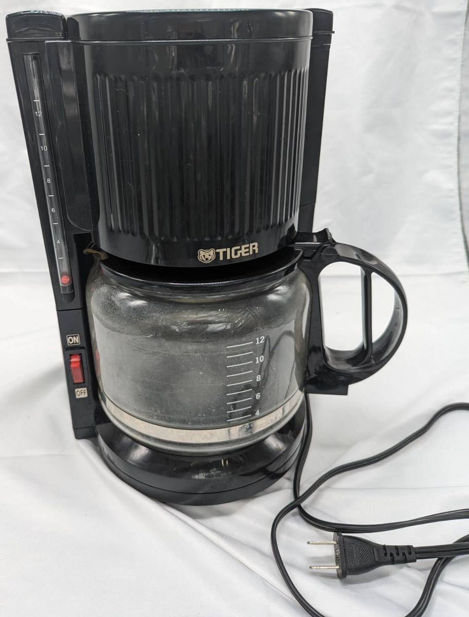 中古 タイガー TIGER コーヒーメーカー ドリップ式 水溶器一体型 ACH-A120 通電確認済み コーヒー ドリップ 中古 YS 7XISの画像1