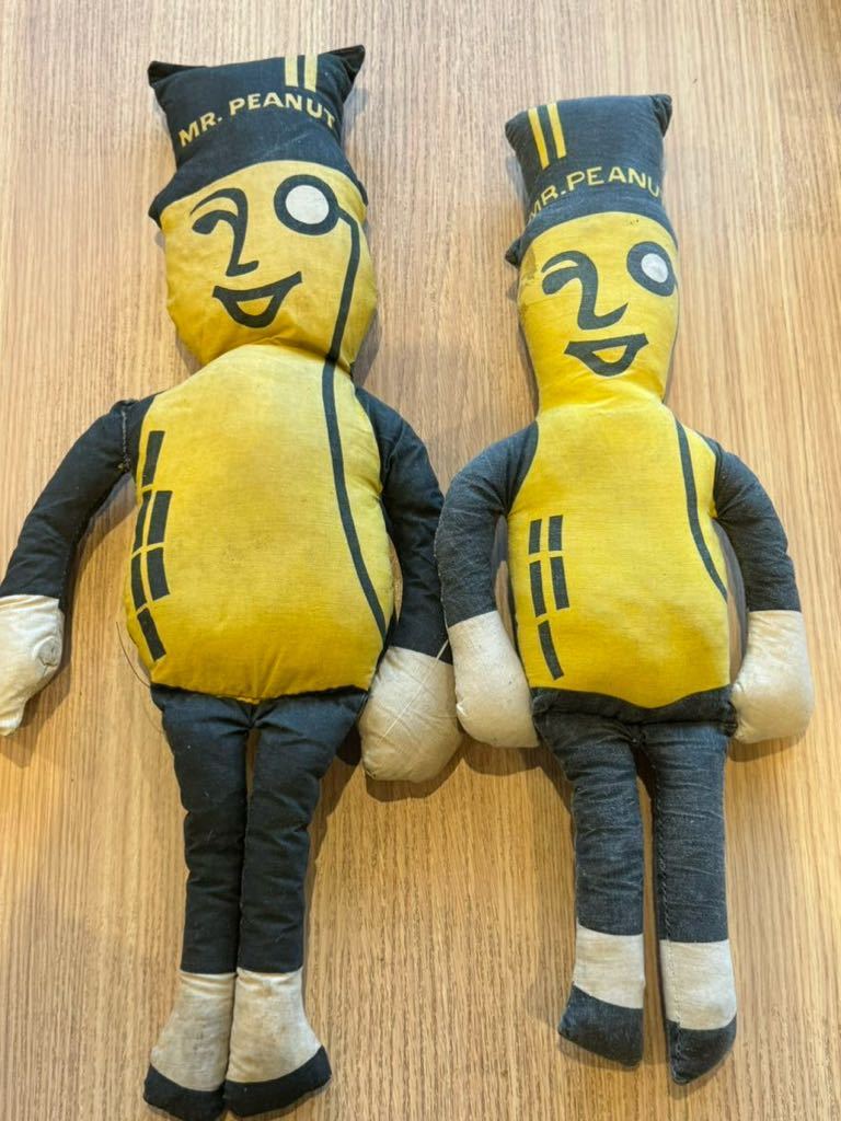 MR.PEANUT ミスターピーナッツ ラグドール 人形 ぬいぐるみ USA マスコット キャラクター ビンテージ レトロ アンティーク 当時物 雑貨_画像5