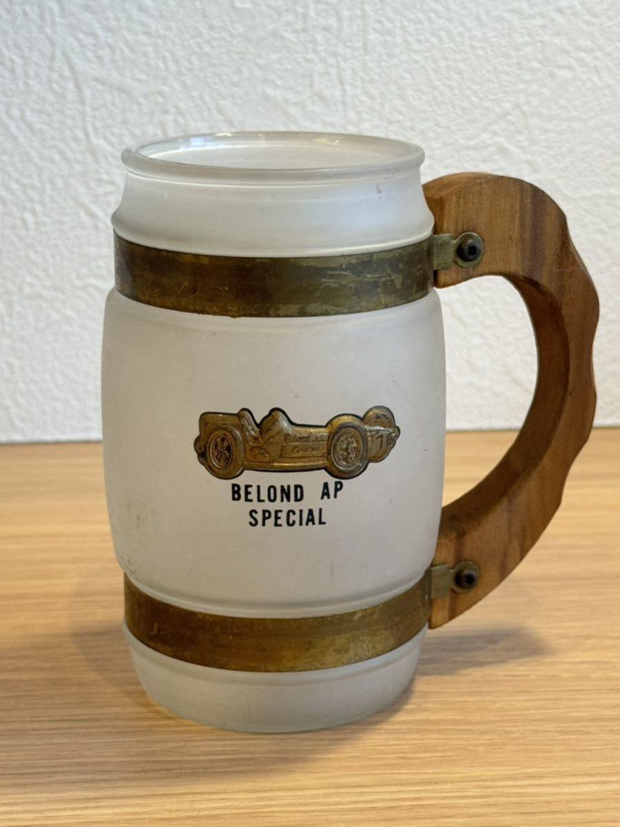 ビンテージ マグカップ 1952 Siesta Ware レトロ USA アメリカ 雑貨 グラス 木 ビアジョッキ ビアマグ アンティークの画像1