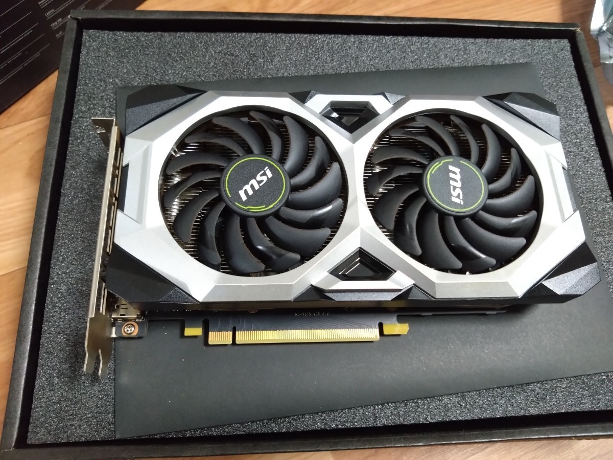 グラフィックボード GeForce RTX 2060 MSI VENTUS 動作確認済 美 グラフィックボード GeForce RTX 2060 MSI VENTUS 動作確認済 美