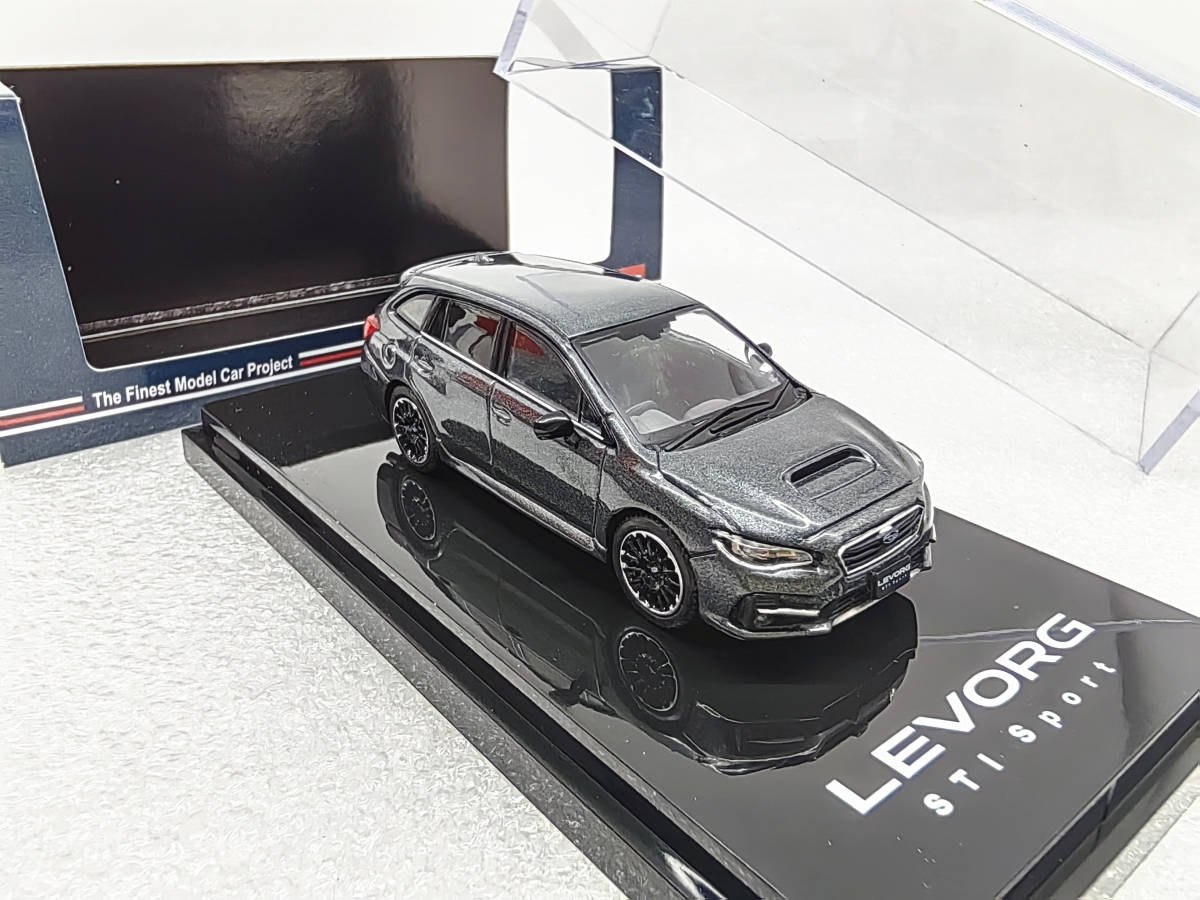 Hobby Japan 1/64 スバル LEVORG STI Sport EyeSight Black Selection VM-F型 グレー_画像4