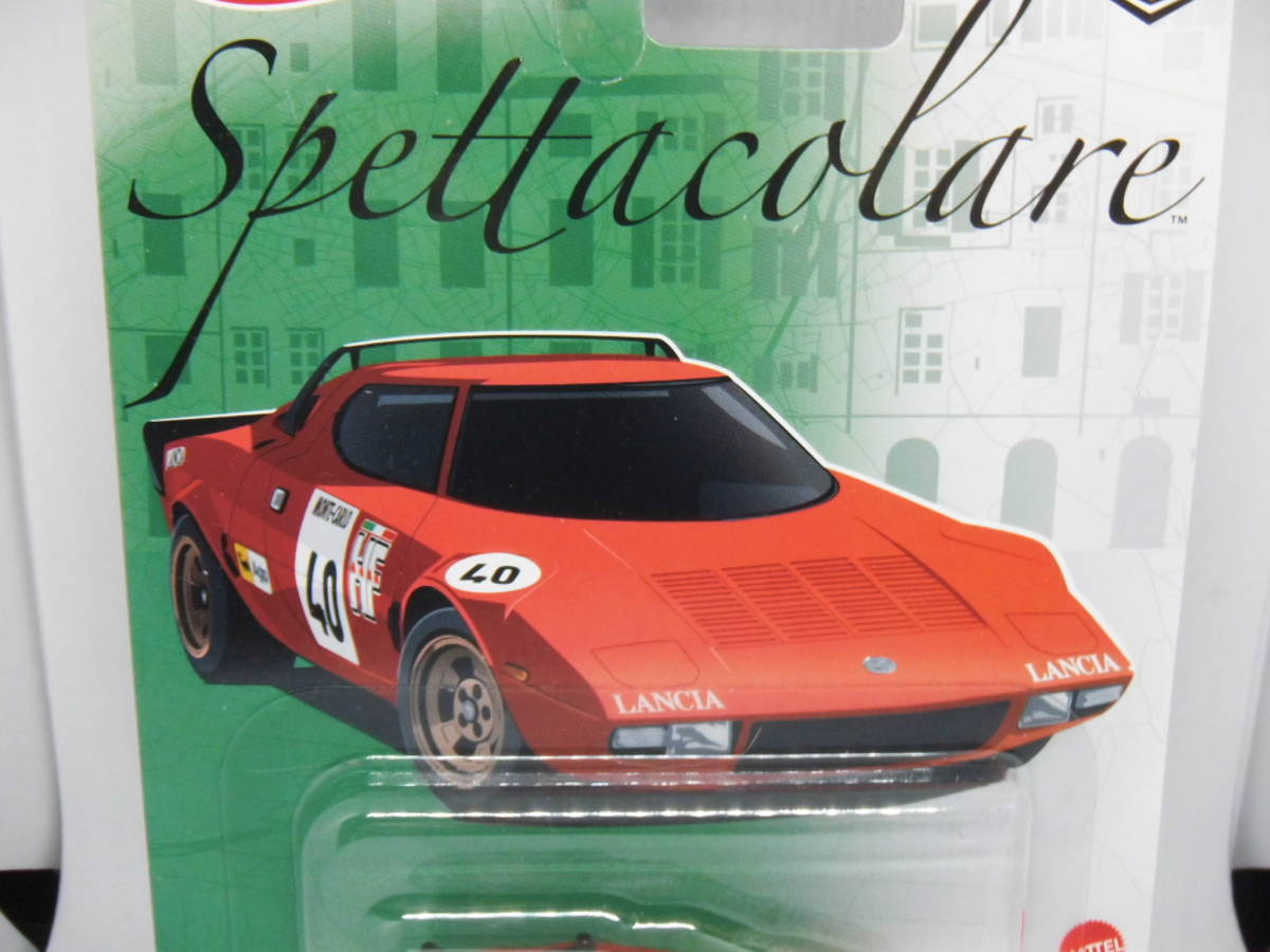 HOTWHEELS SPETTACOLARE LANCIA STRATOS ホットウィール スペッタコラーレ ランチアストラトスの画像2