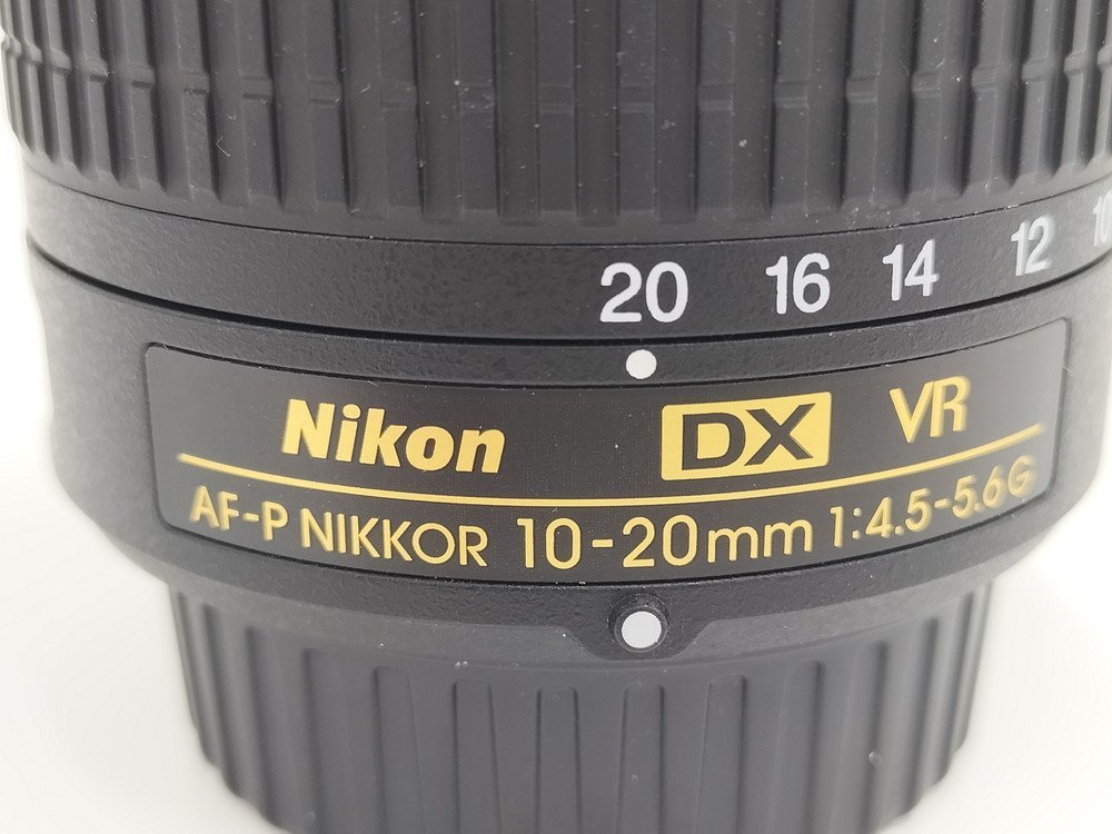 ●Nikon ニコン カメラレンズ 72mm DX VR AF-P NIKKOR 10-20mm f4.5-5.6G 0.22m/0.72ft Φ72_画像2