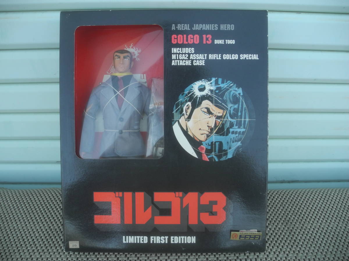 [ new goods unopened * film defect have ] Golgo 13 A REAL JAPANESE HERO GOLGO 13 &#34;DUKE TOGO&#34 LIMITED FIRST EDITION SKYNET figure 