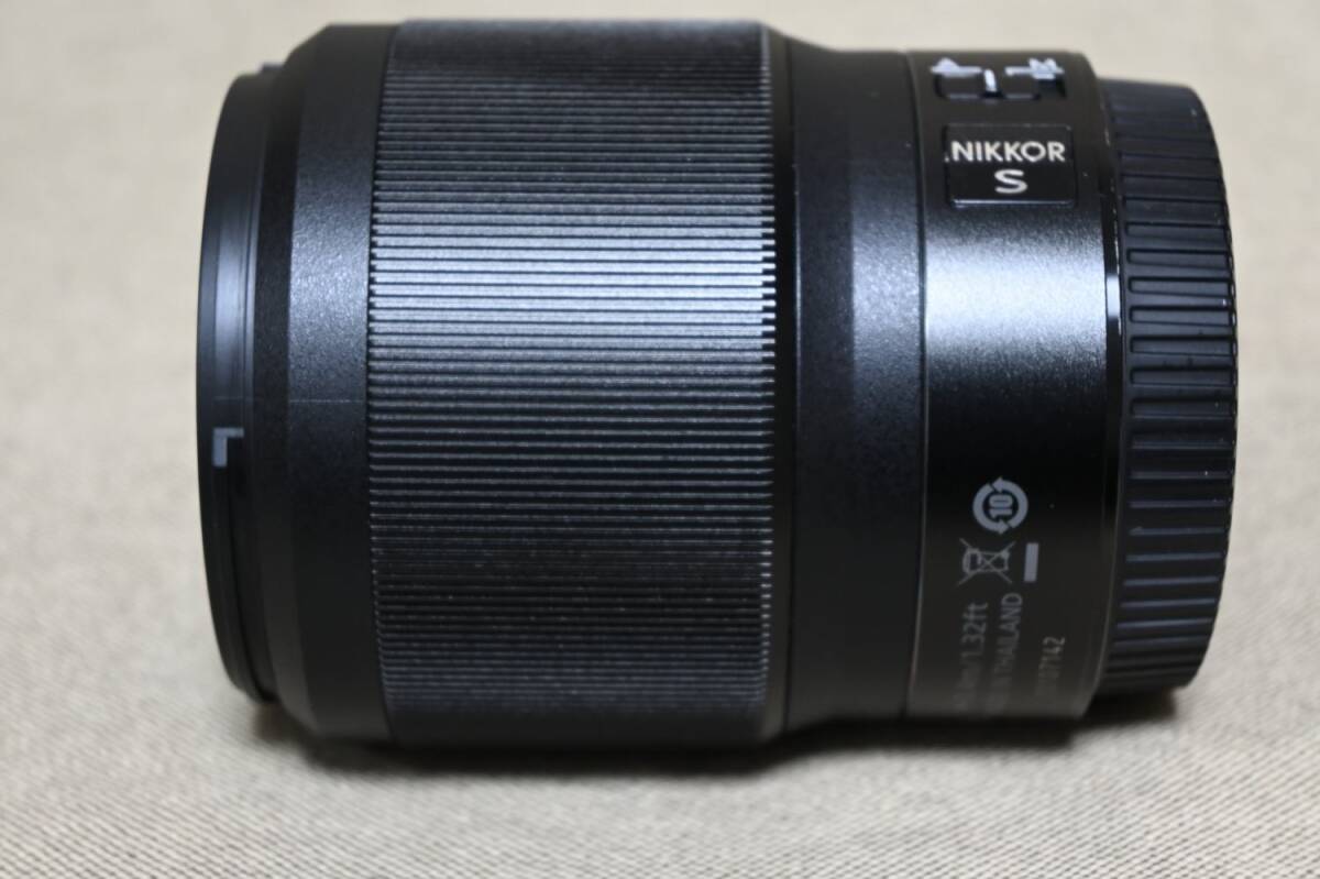 超美品 NIKKOR Z 50mm 1.8 S メーカー保証残あり（5月14日まで） 付属品完備の画像4