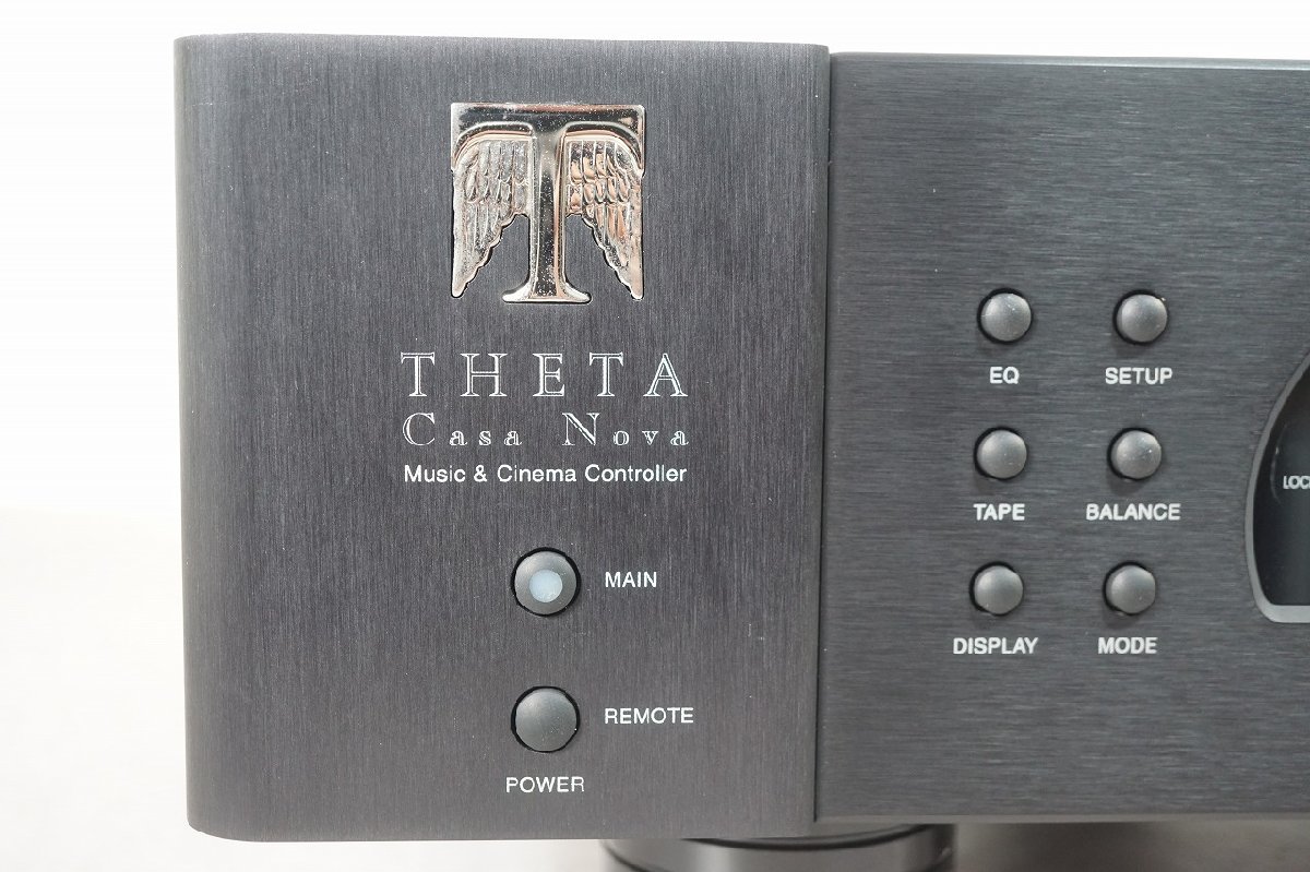 [NZ] [A4067614] THETA セータ Casa Nova カサノヴァ Music&Cinema Controller プリアンプ リモコン等付き_画像4