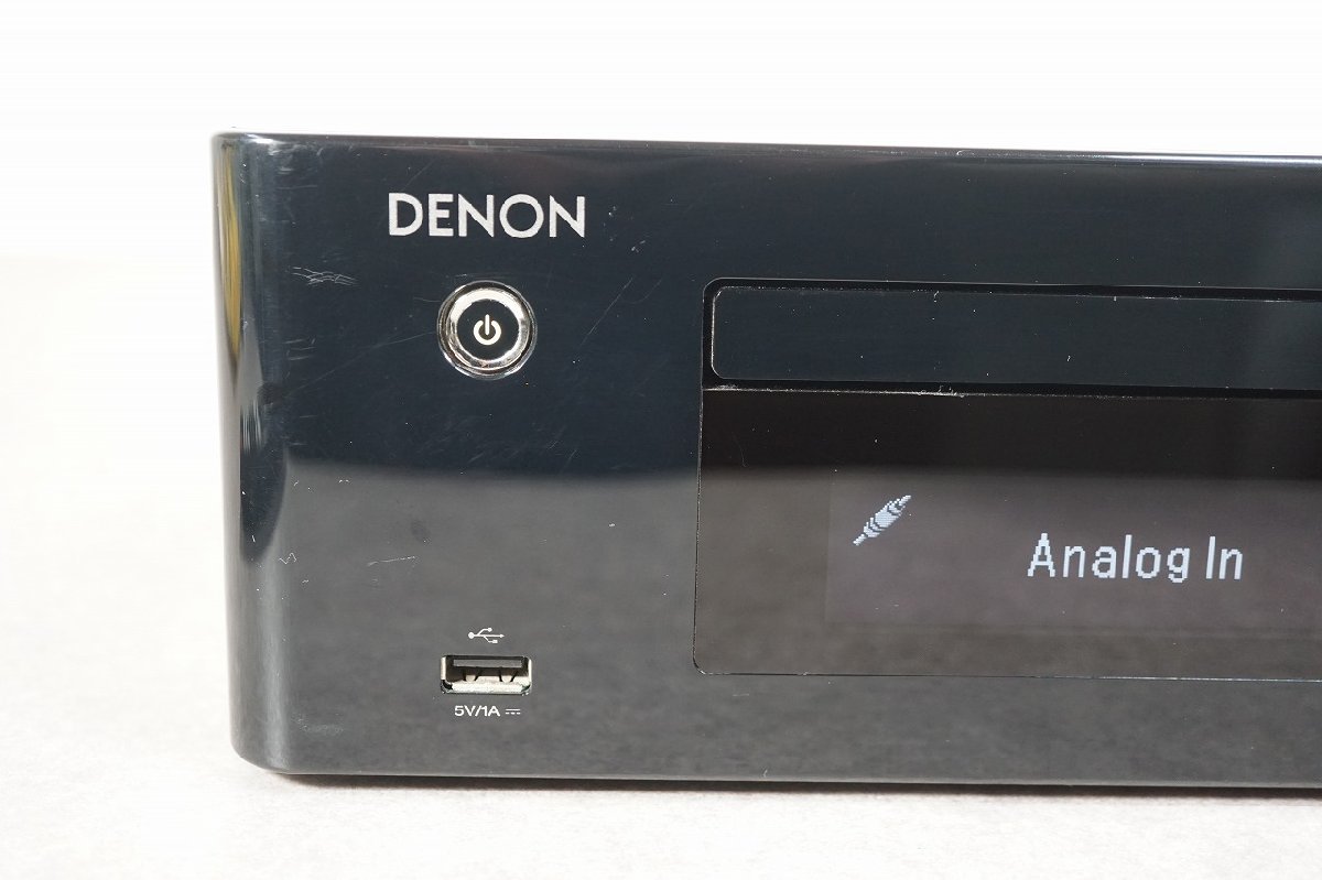 [NZ][S686710] DENON デノン RCD-N9 ネットワーク CDレシーバー 2018年製 リモコン付き_画像3