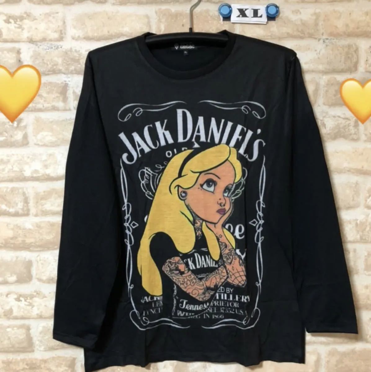  Jack Daniel Alice paro Dillon g футболка XL размер длинный рукав 