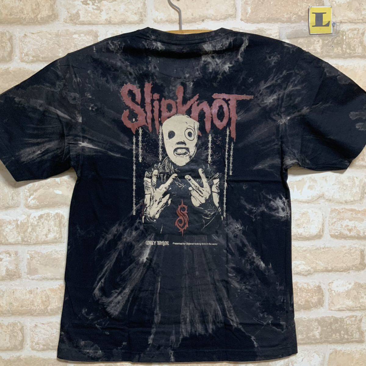 スリップノット Tシャツ　Lサイズ　SLIPKNOTロックバンドTシャツ 半袖_画像3