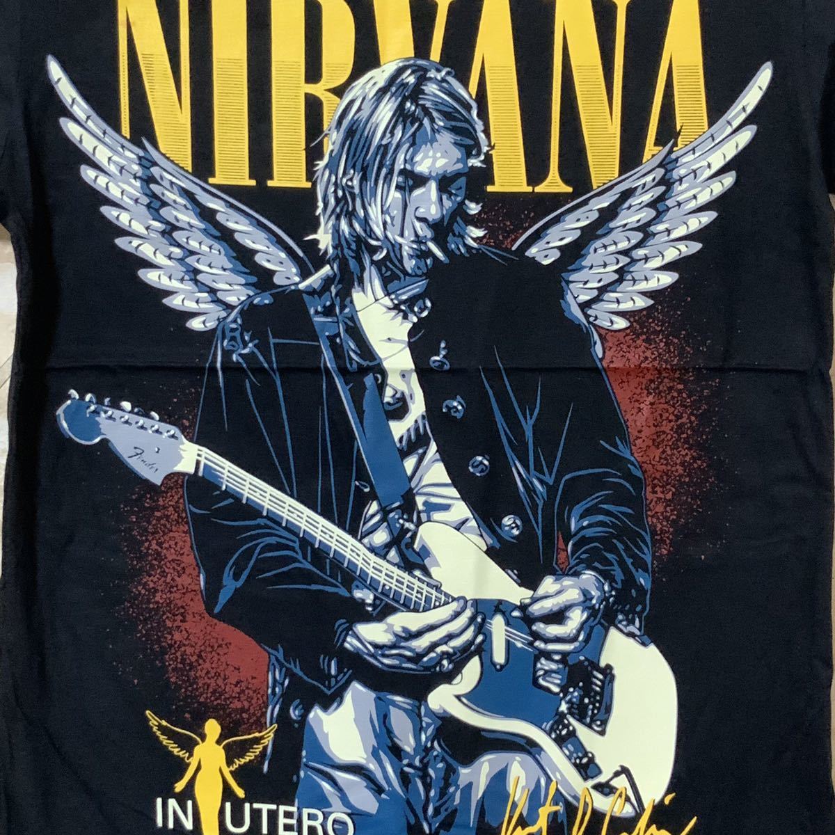 ニルバーナ ニルヴァーナ Tシャツ　Mサイズ　管2107 カートコバーン　NIRVANA ロックバンド_画像2