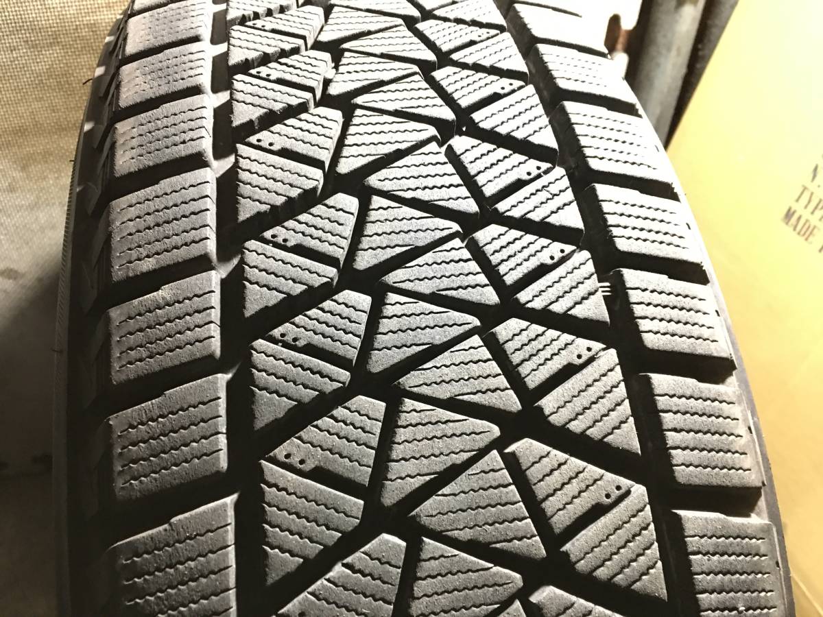 【225/60R18】バリ山BS DM-V2スタッドレスタイヤ【18×8.5J+45 PCD114.3 5H】MKWアルミホイール 4本 CX-5,CX-8,ハリアー,エクストレイル_画像4