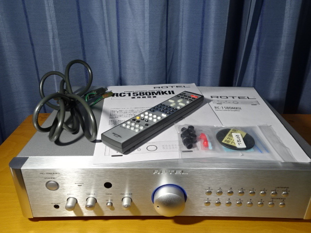 Rotel RC1580 MKII プリアンプ 中古美品_画像9