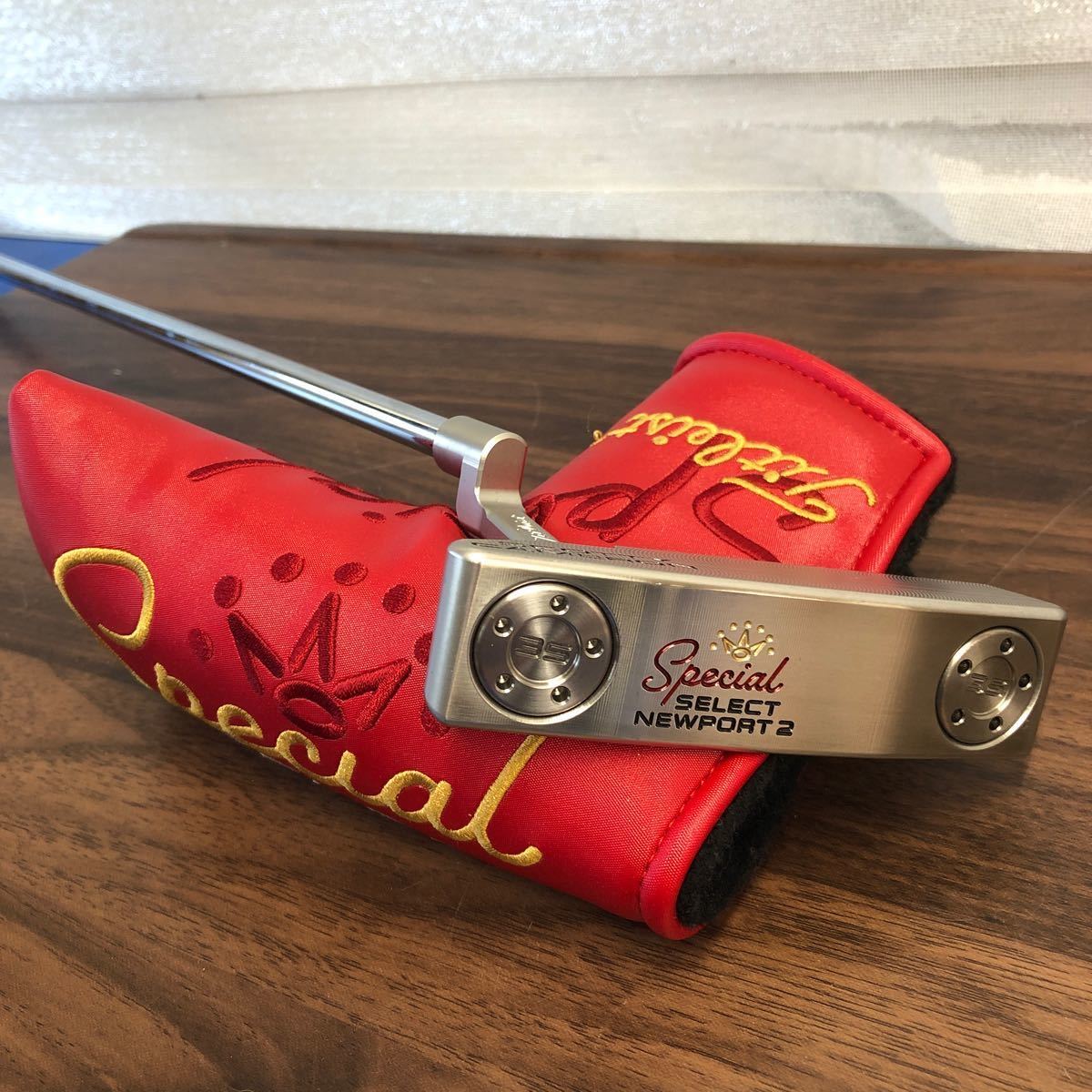 未使用 レフティー スコッティ キャメロン SCOTTY CAMERON Select Newport2 セレクト ニューポート2 34in 2020 ヘッドカバー付 左利き