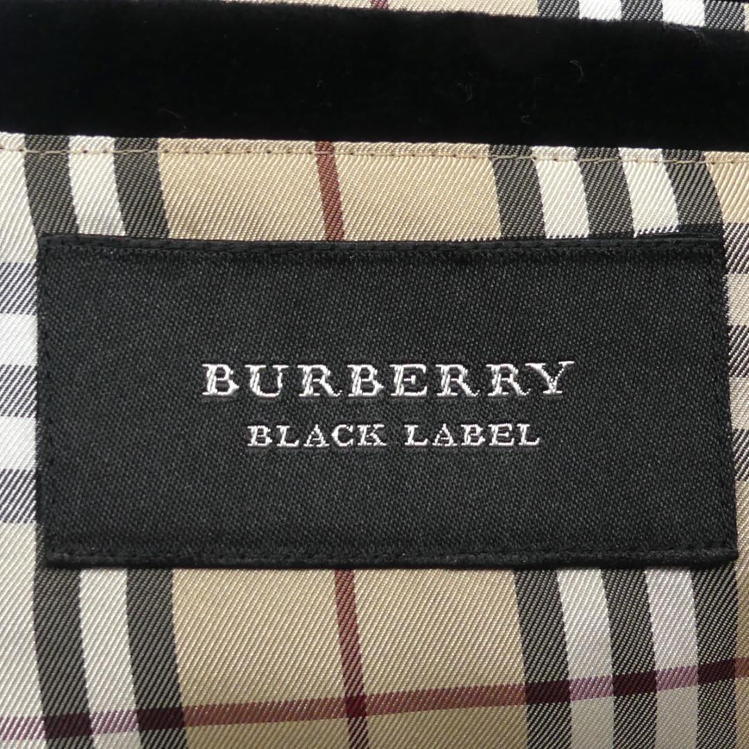 即決★日本製 BURBERRY BLACK LABEL★メンズM 廃盤 テーラードジャケット バーバリーブラックレーベル 黒 ノバチェック 三陽商会_画像6