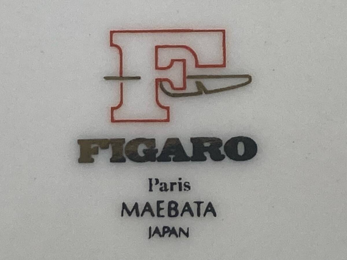 【スプリングフェア】FIGARO(フィガロ)　Paris　MAEBATA(マエバタ)　プレート 皿　盛り付け皿　花柄　バラ模様　3枚おまとめセット_画像6