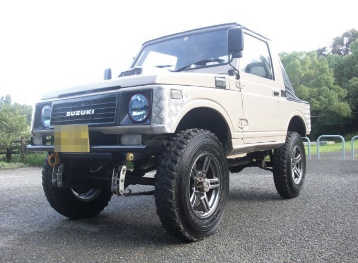 ジムニー Jimny JA11C フルメタルドア 幌 ホロ 5速 4WD リフトアップ タイベル交換済 タービン交換済 ジムケンタック足回り RECARO _画像1