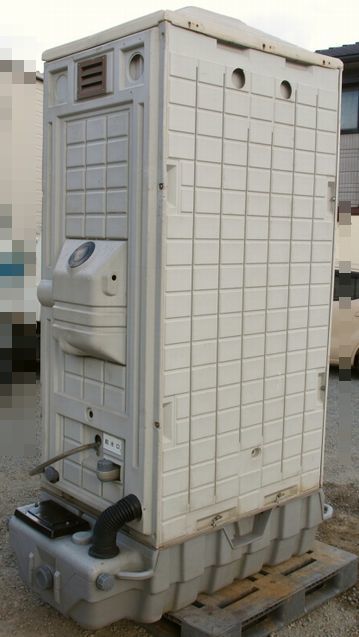 ロイヤル HRK-1型 仮設トイレ 簡易水洗汲み取り式 中古 建設現場 工事現場 和歌山市より出品の画像4