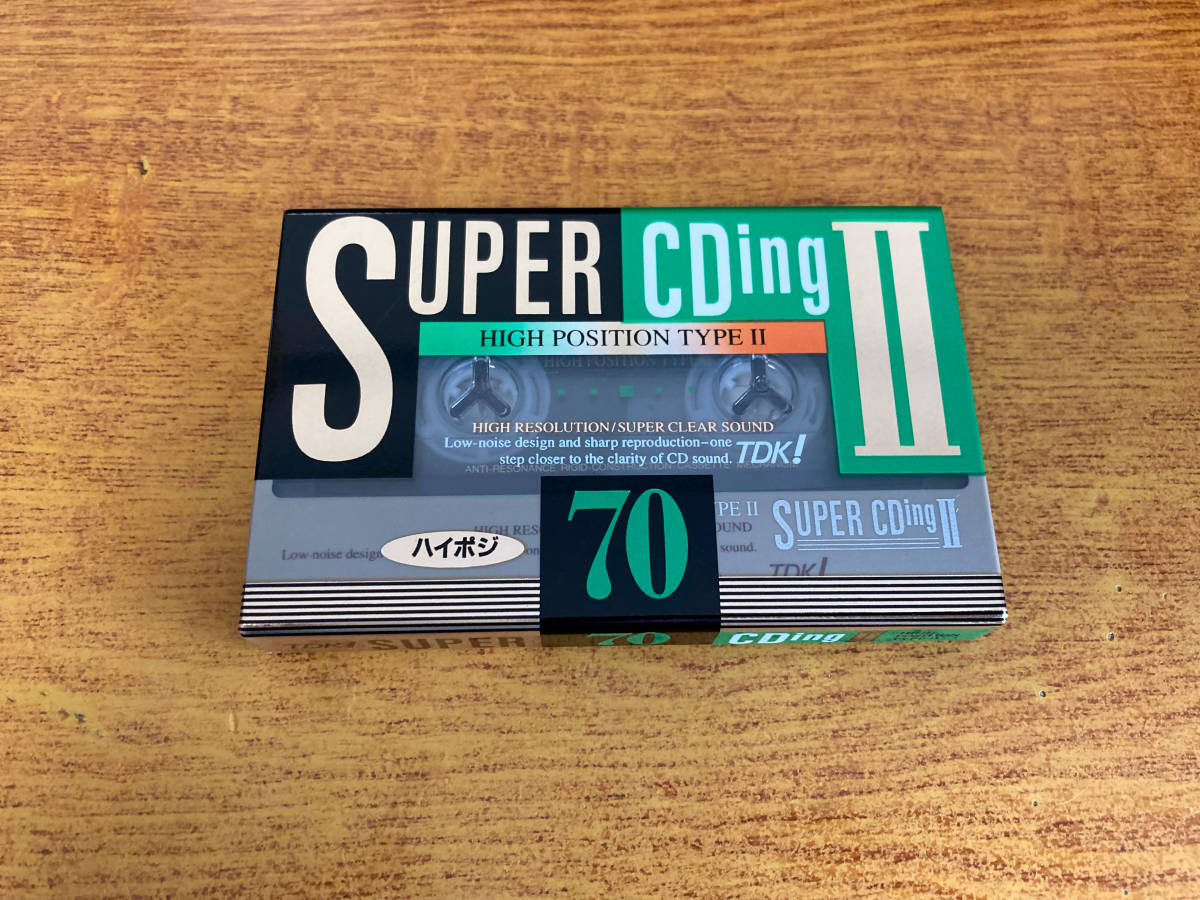  cassette tape TDK Super CDing 1 pcs 00417