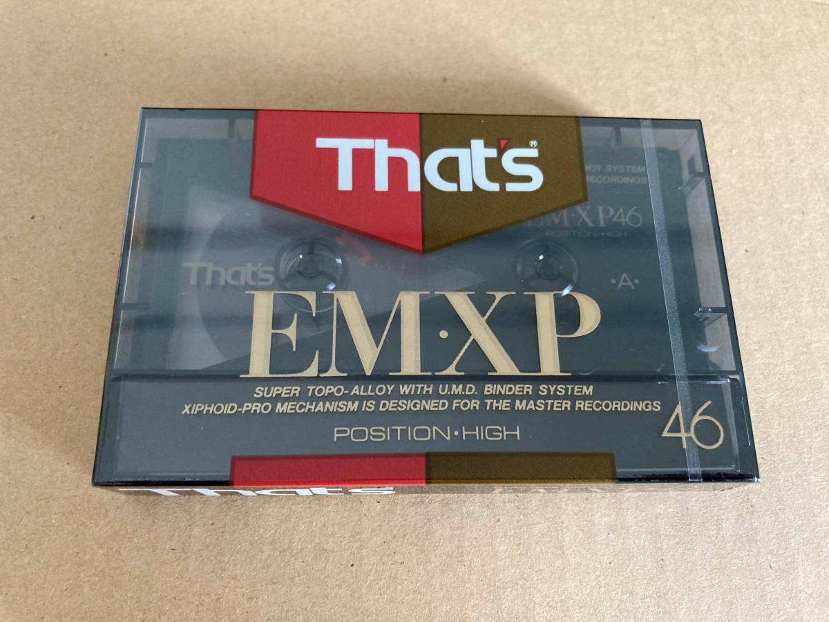 レア カセットテープ That's EM-XP 1本 001004_画像1