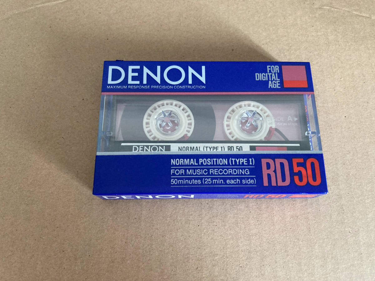  stock 2 cassette tape DENON RD 1 pcs 001054