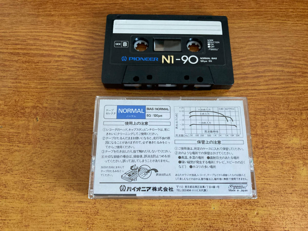 レア 在庫7 中古 カセットテープ Pioneer N1 1本 00663_画像2