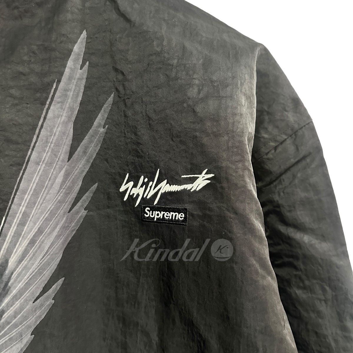 【美品】M シュプリーム ヨウジヤマモト Supreme Yohji Yamamoto　 22AW TEKKEN Nylon Bomber Jacket 鉄拳ジャケット 8065000169852_画像4