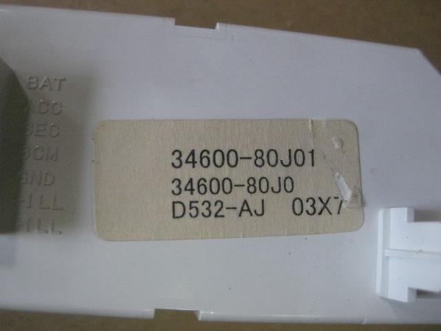 SX4 DBA-YC11S 時計 　純正品番34600-80J20 管理番号N3031_画像5