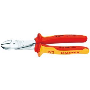 【新品】KNIPEX（クニペックス）7406-250 絶縁強力斜ニッパー 1000V