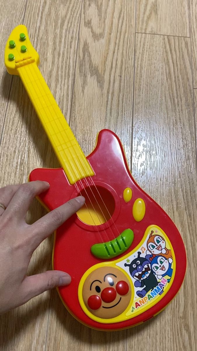 PINOCCHIO アンパンマン うちの子天才ギター おもちゃ 玩具 知育