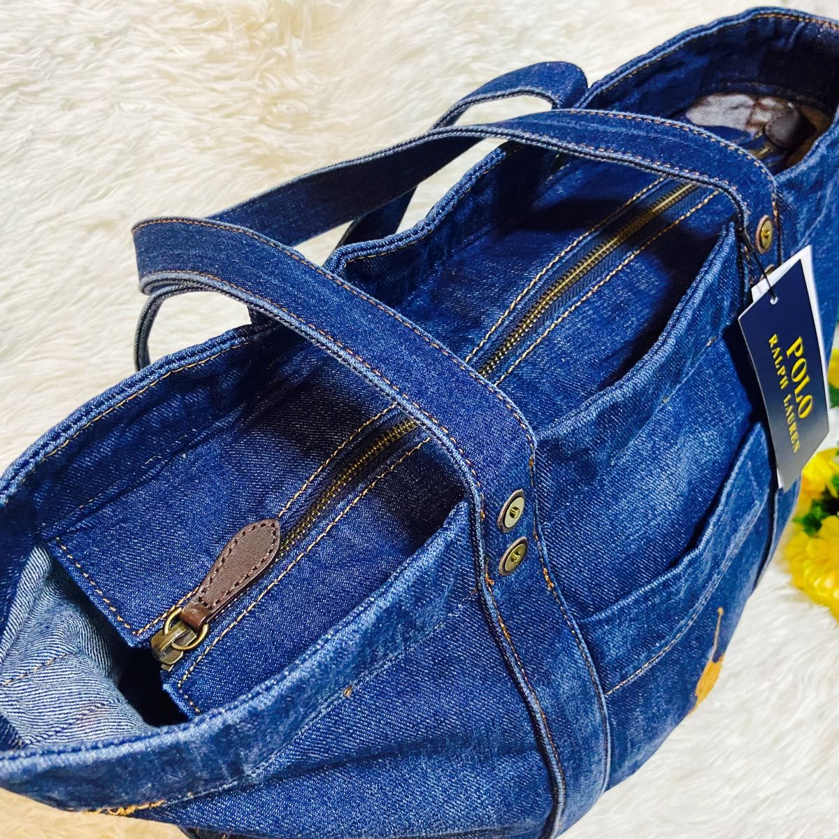 新品タグ付 レア POLO RALPH LAUREN ラルフローレン デニム 新品タグ付 レア POLO RALPH LAUREN ラルフローレン デニム