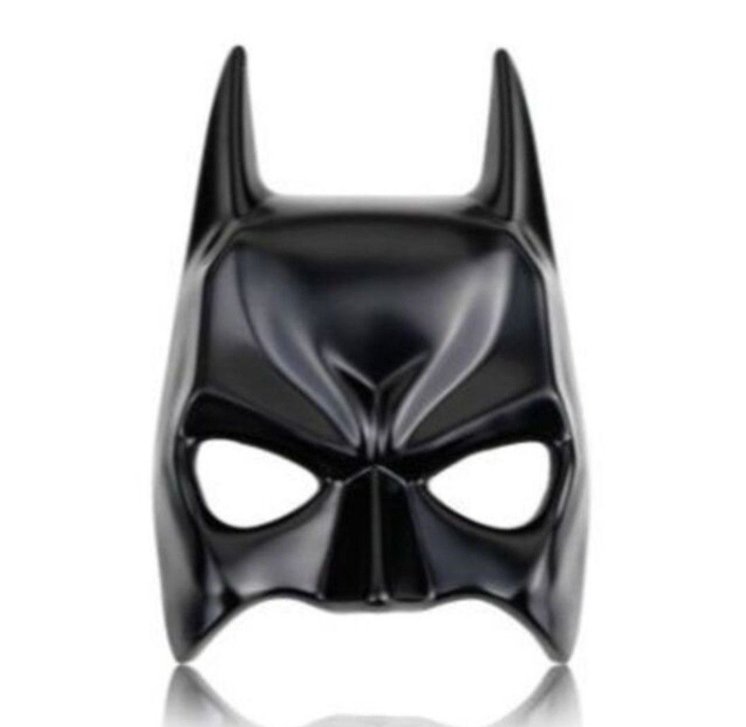 3D Batman バットマン マスク フィギュア カー ステッカー ブラック