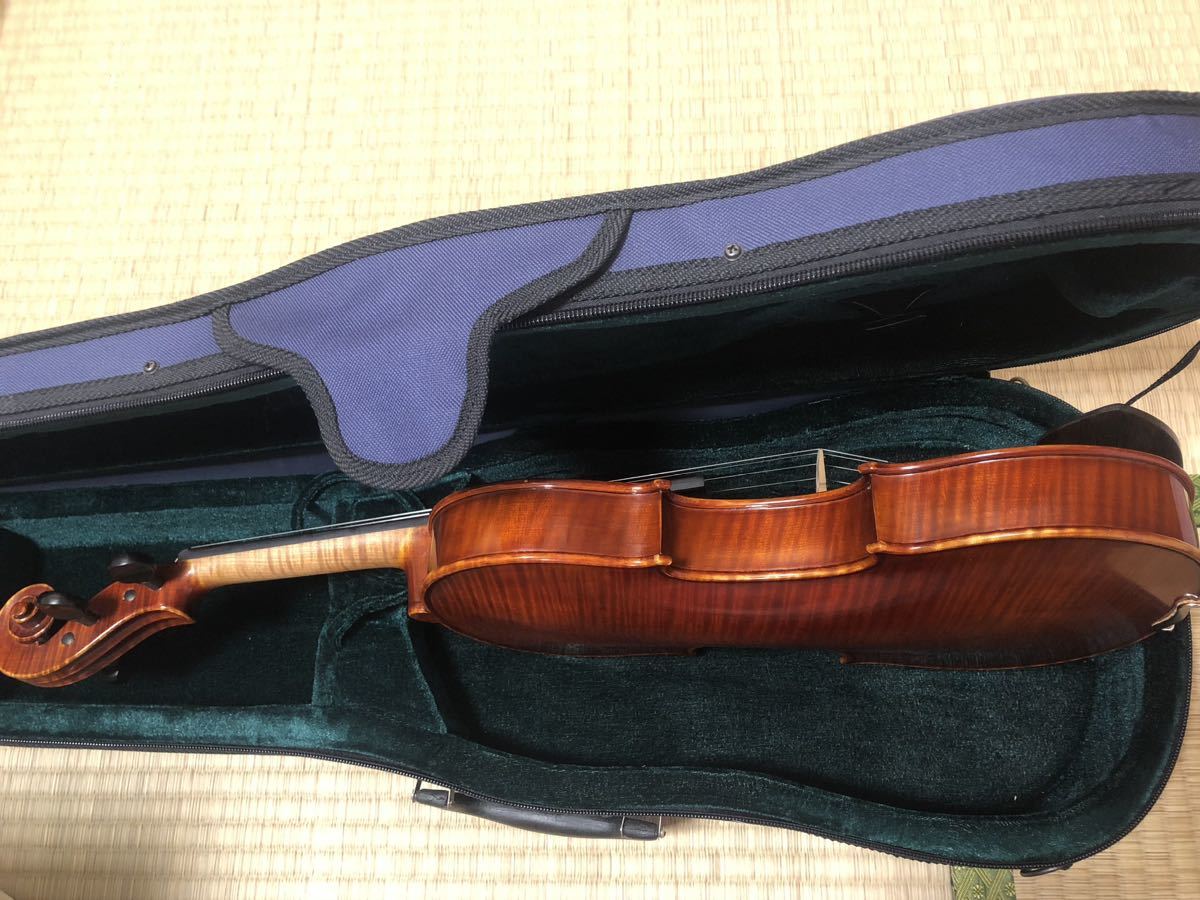 ERNST HEINRICH ROTH フルサイズ バイオリン 4/4 虎杢 ヴァイオリン ケース付き_画像3