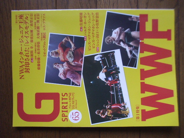 Gスピリッツ Vol.65 WWF G SPIRITS / 俺たちのプロレス vol.15 SWS 30年目の真実 天龍 / ゴング昭和61年10月号no.256/3冊セット の画像2