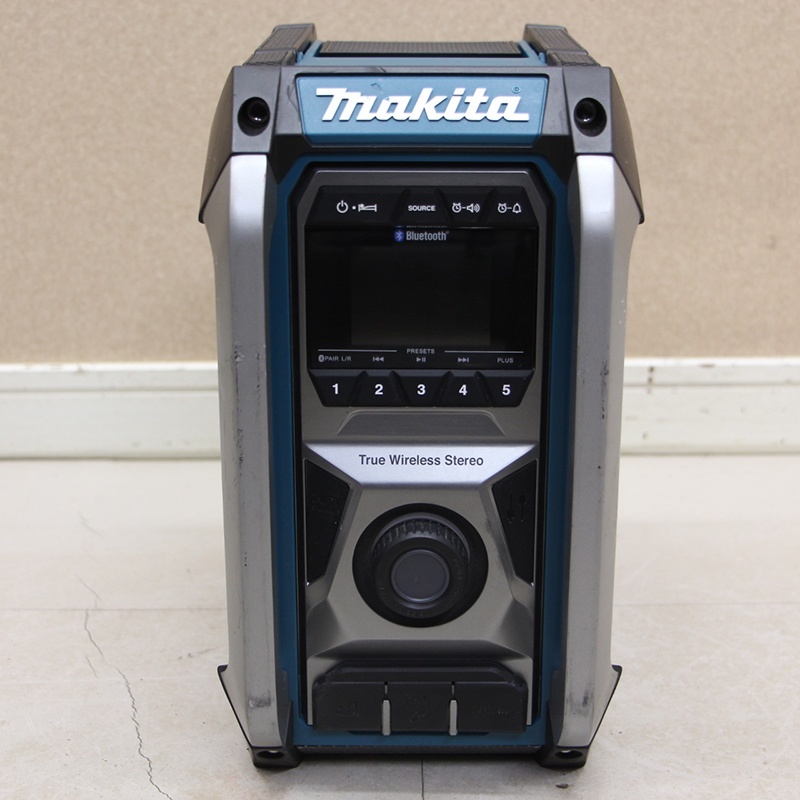 マキタ Makita 充電式ラジオ（青） 40Vmax 本体のみ バッテリ・充電器別売 MR005GZ_画像2