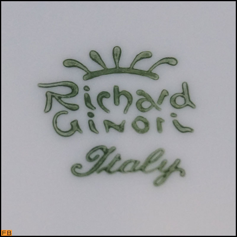 1403-リチャードジノリ◆ベッキオホワイト スーププレート 4枚 20cm 食器 Richard Ginori_画像4