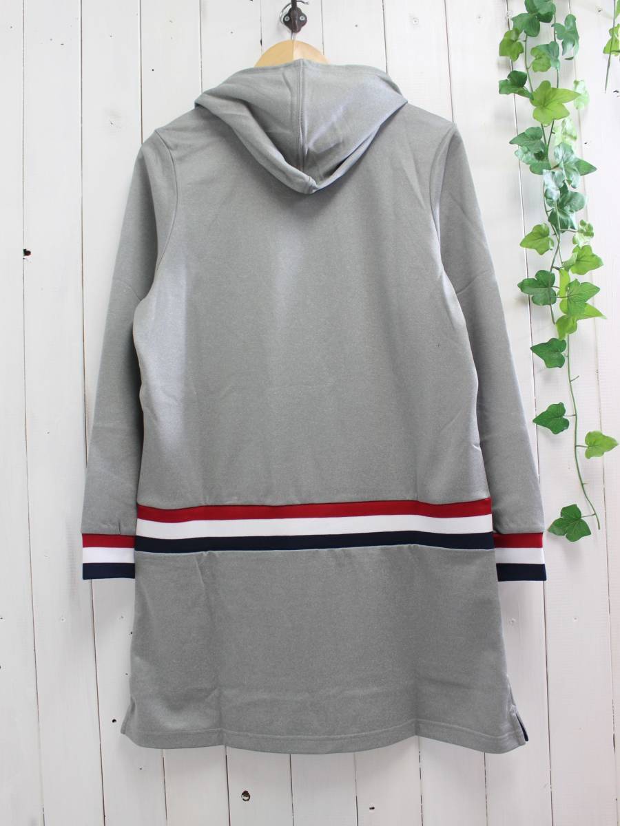 新品*FILA フィラ*UVカット90% 吸水速乾 パーカーワンピース ジャージー スポーツウェア(3L) レディース_画像2