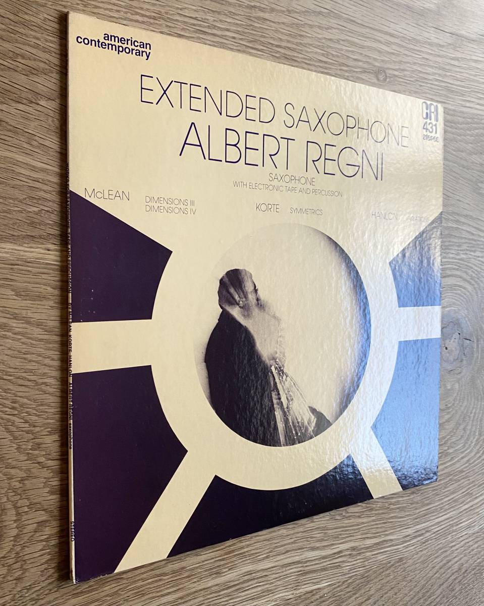 BARTON McLEAN , KARL KORTE , KEVIN HANLON / Extended Saxophone featuring ALBERT REGNI 現代音楽　電子音楽　エクスペリメンタル　実験_画像2