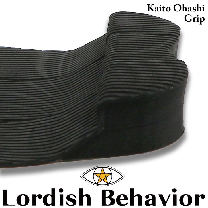 ■Lordish Behavior■LB デッキパッド Kaito Ohashi grip [Mustard] 大橋海人 シグネイチャーモデル 3Piece／ローディッシュビヘイビア_画像3