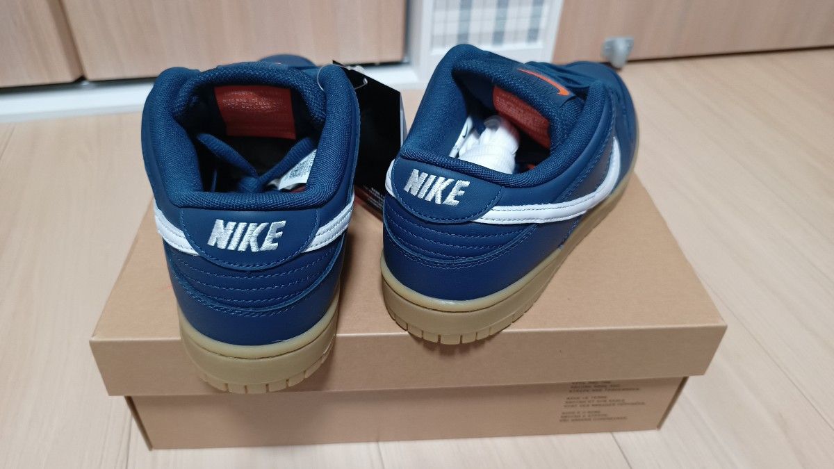 Nike SB Dunk Low Pro ISO Orange Label Navy Gum★26cm★ナイキ★ダンク★ネイビー