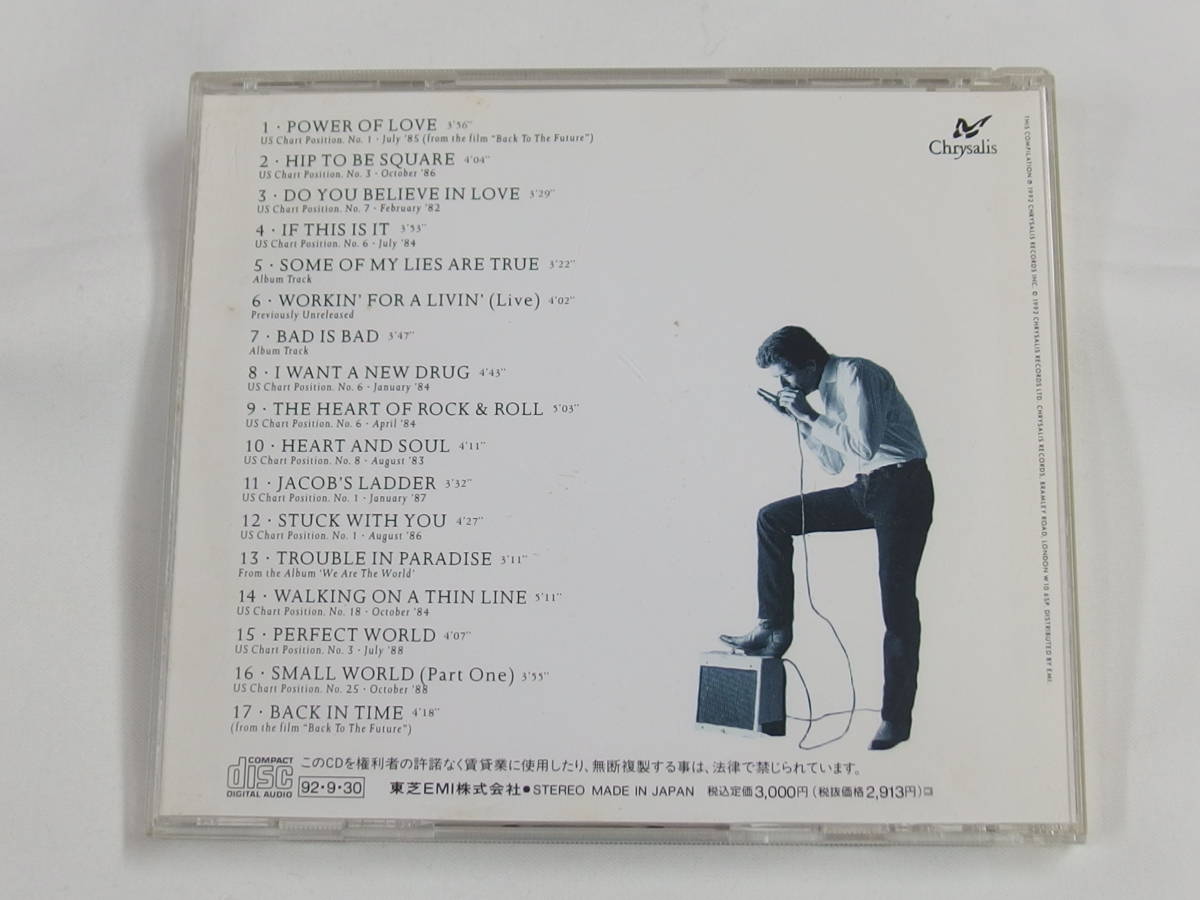 CD / THE HEART OF ROCK & ROLL THE BEST OF HUEY LEWIS AND THE NEWS / 『M22』 / 中古_画像2